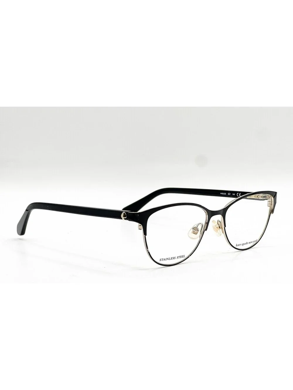 Kate Spade New York Hadlee 807 Black Oval Authentic Eyeglass Frames 52-16